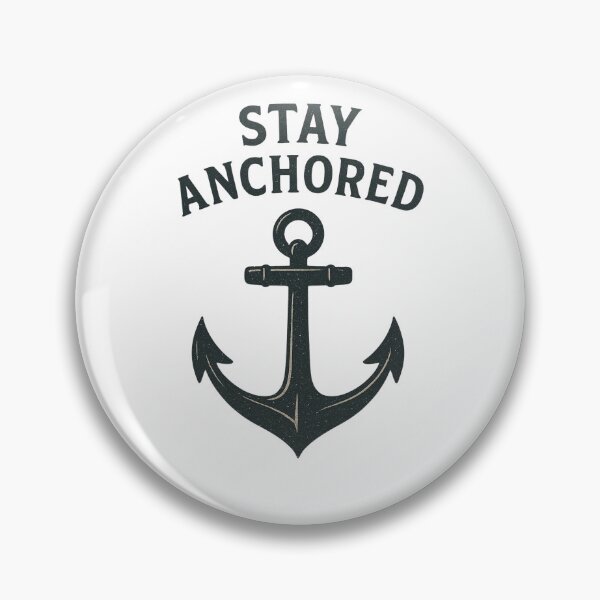Item preview, Stay Anchored - Vintage anchor in retro design designed and sold by Fies-und-Fein.
