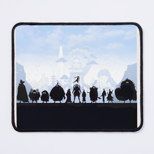 Item preview, Wano Land Legendary Samurai Heroes Silhouette Art designed and sold by LawandaJone4.