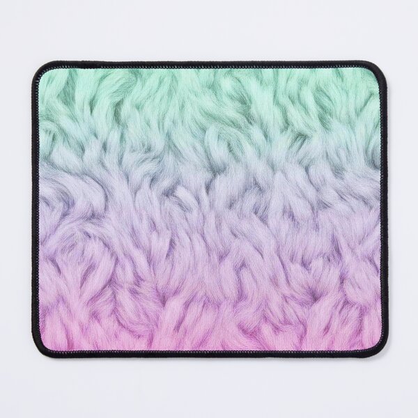 Item preview, Fluffy fur pattern ombre gradient | Pastel pattern mint pink purple designed and sold by Ascooepics.