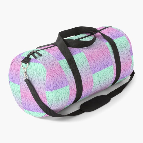 Item preview, Fluffy fur pattern ombre gradient | Pastel pattern mint pink purple designed and sold by Ascooepics.