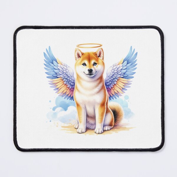 Item preview, Shiba Inu Angel designed and sold by TheAnimalZ00.