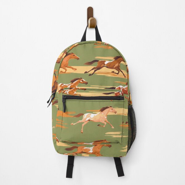 Item preview, Minimalist Running Horse Pattern on Field designed and sold by Windy-market.