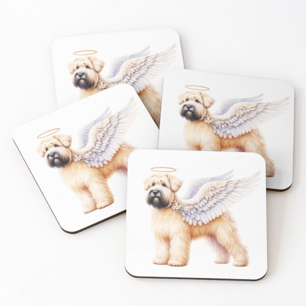 Item preview, Terrier de trigo de pelo suave ángel designed and sold by TheAnimalZ00.