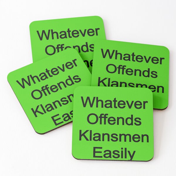 Item preview, Whatever Offends Klansmen Easily designed and sold by FerrariKing.