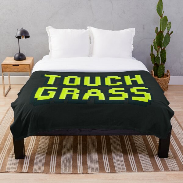 Item preview, Touch Grass - Pixel Block Type designed and sold by Leksal.