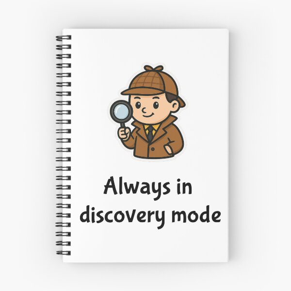 Item preview, Always in discovery mode Product Manager Life designed and sold by MinimumViableMeme.