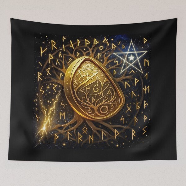 Item preview,  Runes and space #1 designed and sold by Helios Be. Lavsh.