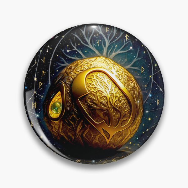 Item preview, Runes and space #2 designed and sold by Helios Be. Lavsh.