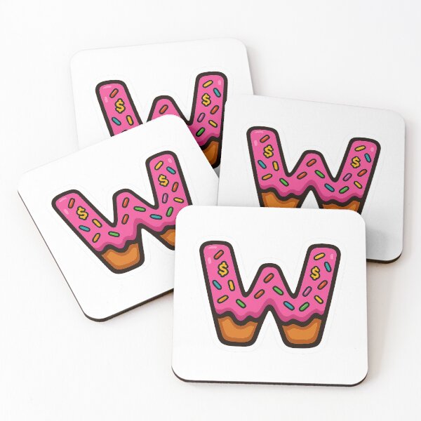 Item preview, Donut Letter W designed and sold by joshuayule.