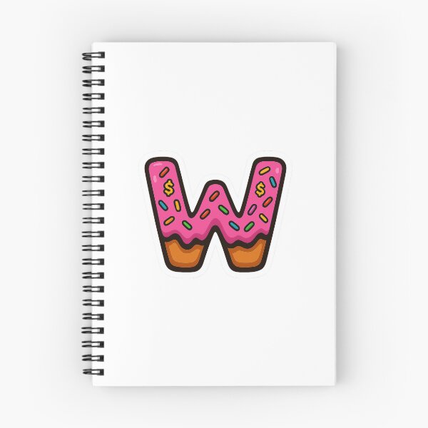 Item preview, Donut Letter W designed and sold by joshuayule.