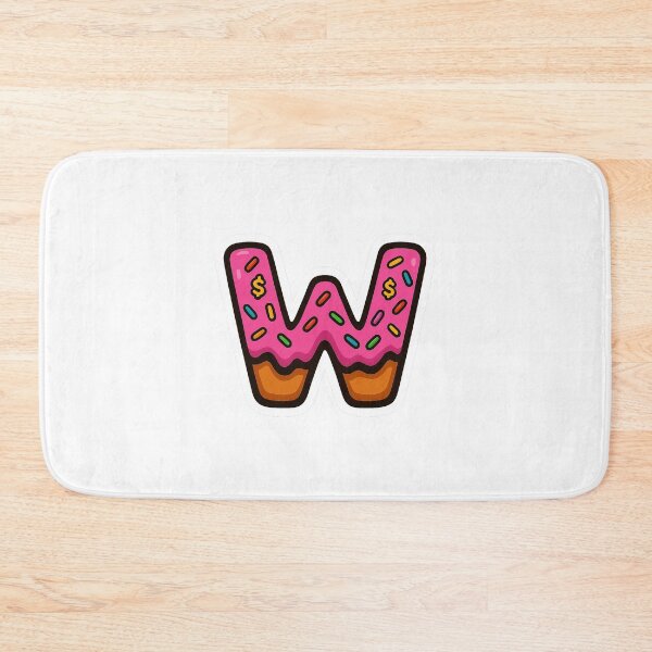 Item preview, Donut Letter W designed and sold by joshuayule.