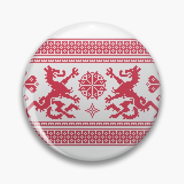 Item preview, Big Bad Wolves Traditional German Cross Stitch designed and sold by FlyingJackalope.