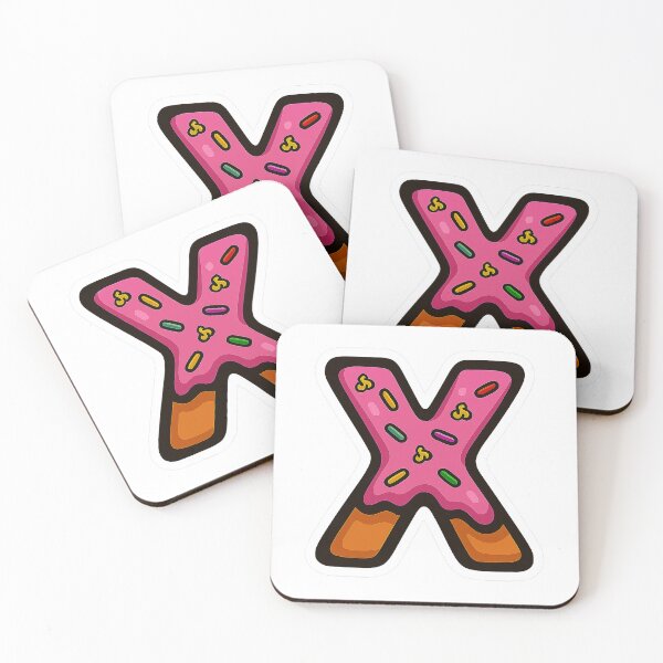 Item preview, Donut Letter X designed and sold by joshuayule.