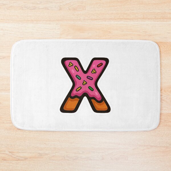 Item preview, Donut Letter X designed and sold by joshuayule.