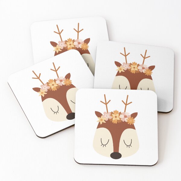 Item preview, Cute Groovy Deer  designed and sold by Julza Art.