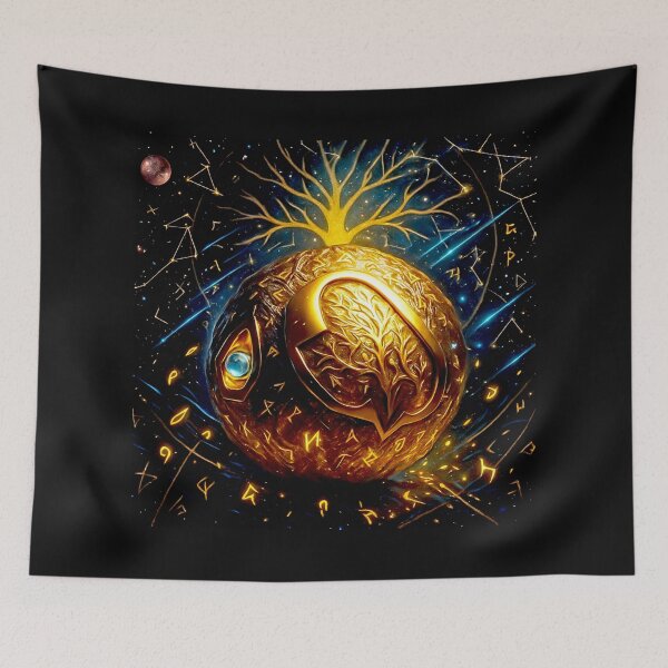 Item preview,  Runes and space v2.1 designed and sold by Helios Be. Lavsh.