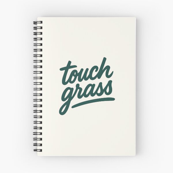 Item preview, Touch Grass - Script Swoosh designed and sold by Leksal.