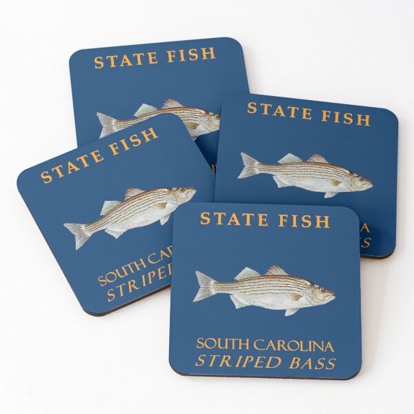 Item preview, South Carolina Territory Fish The Rockfish designed and sold by taiche.