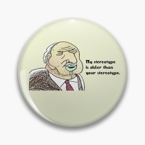 Item preview, Fellow comparing stereotypical attributes designed and sold by Sapien-Swank.