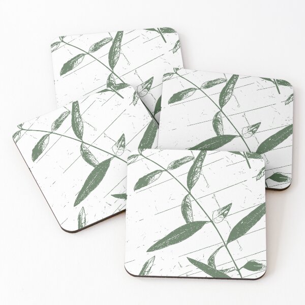 Item preview, Botanical Leaf Pattern – Minimal Green Design designed and sold by CgkX.
