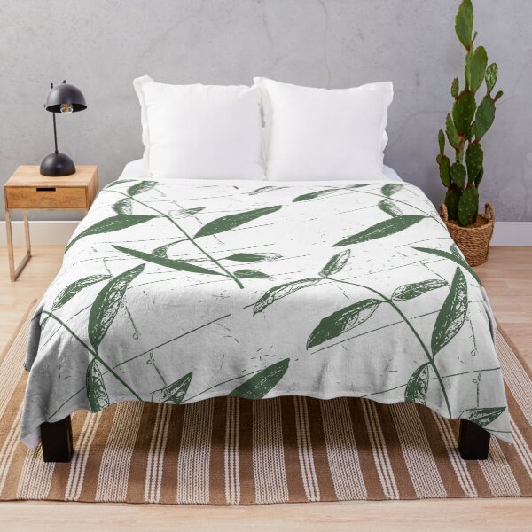 Item preview, Botanical Leaf Pattern – Minimal Green Design designed and sold by CgkX.