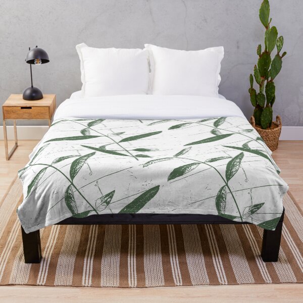Artikelvorschau, Botanical Leaf Pattern – Minimal Green Design entworfen und verkauft von CgkX.