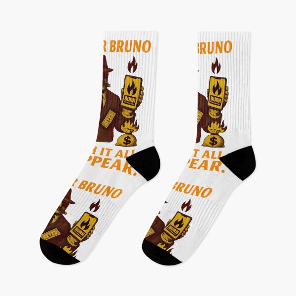 Item preview, "Burner Bruno – Watch It A Disappear" | Crypto Burnout Design designed and sold by BitCrop.