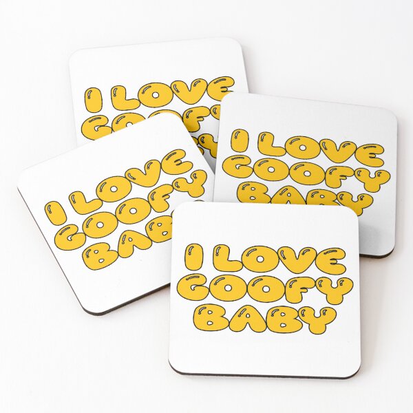 Item preview, i love goofy baby (golden orange) designed and sold by Aesthetic Crew.