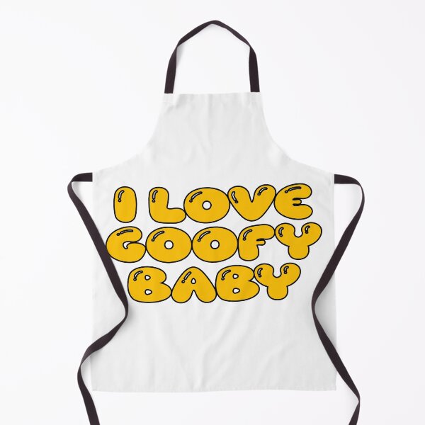 Item preview, i love goofy baby (golden orange) designed and sold by Aesthetic Crew.