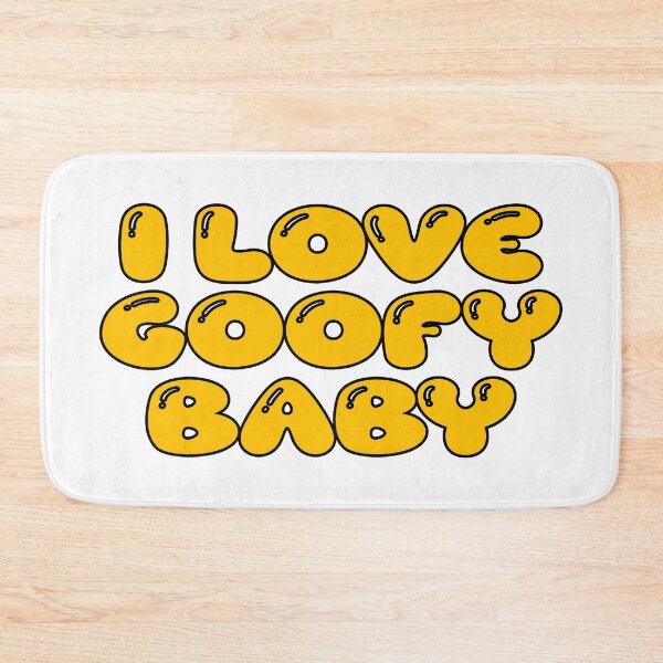 Item preview, i love goofy baby (golden orange) designed and sold by Aesthetic Crew.
