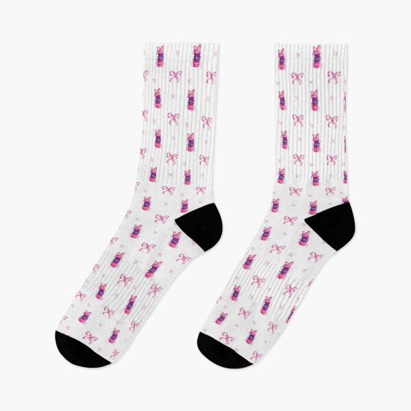 Artikelvorschau, Coquette Rosa Schleifen-Macarons entworfen und verkauft von kristinedesigns.
