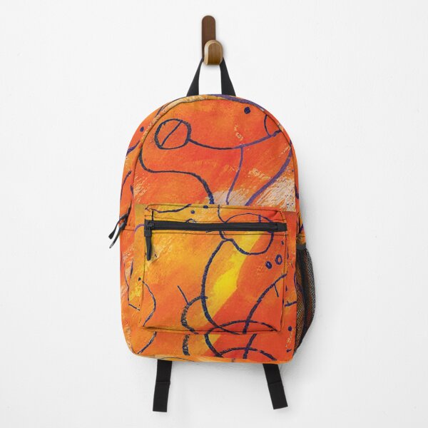 Item preview, Warm orange & rust-colored abstract design designed and sold by SapienSwag.