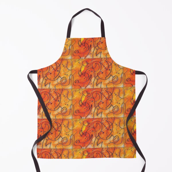 Item preview, Warm orange & rust-colored abstract design designed and sold by SapienSwag.