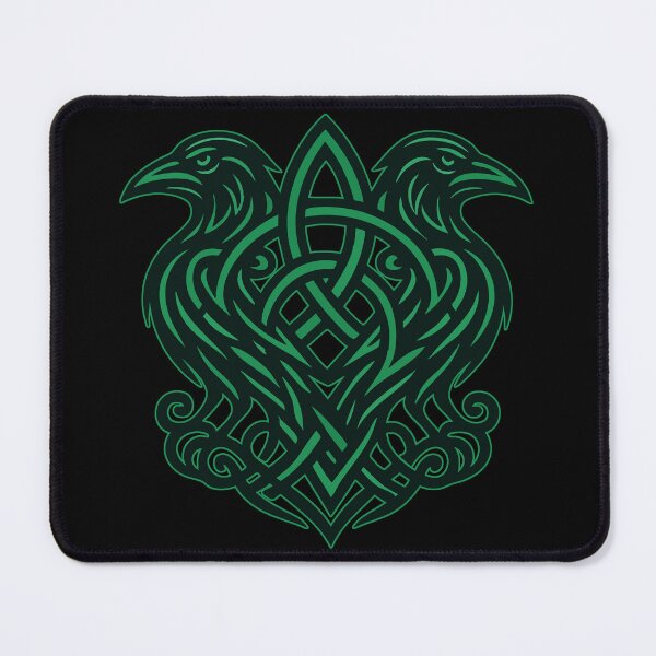 Item preview, Celtic Hugin And Munin Ravens Norse designed and sold by TomFrontierArt.