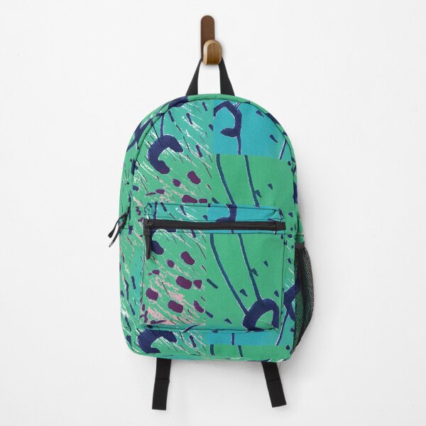 Item preview, Green/blue abstract decor for wall art and more designed and sold by SapienSwag.