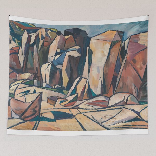 Item preview, Rustic Charm with Country and Rock Wall Art designed and sold by jazzyfunky.