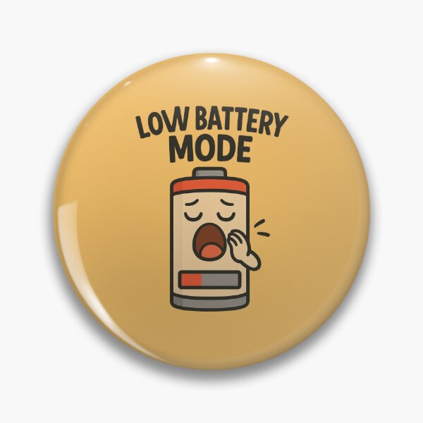 Item preview, Low Battery Mode designed and sold by Sara Wrenai.