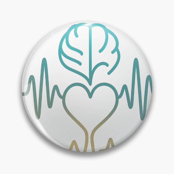 Item preview, Music Therapy Soundwave Brain Heart – Minimalist Hex-Art T-Shirt & Hoodie Design designed and sold by TONSNAP.