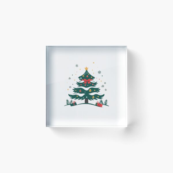 Item preview, T Shirt Decorated Holiday Tree with Gifts on  for Seasonal Greetings and Designs designed and sold by cacams.