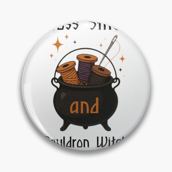 Item preview, Cross-Stitch and Cauldron Witch Halloween Crafting  designed and sold by Abibless1998.