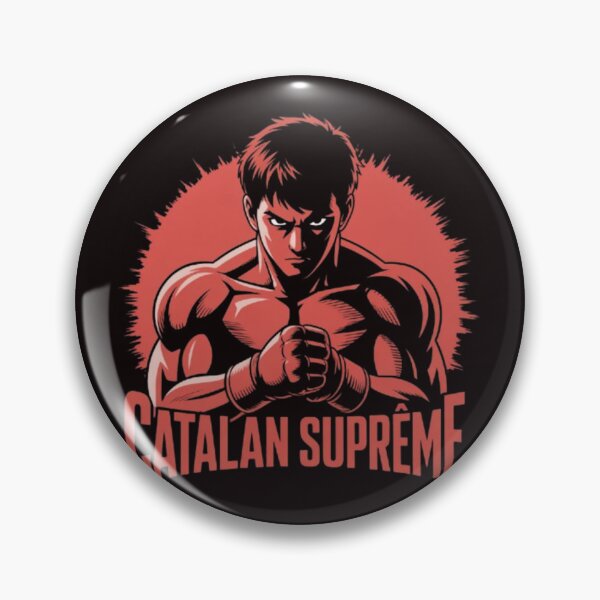 Item preview, Catalan Suprême Anime Fighter | Bold Martial Arts Illustration designed and sold by dortmond.