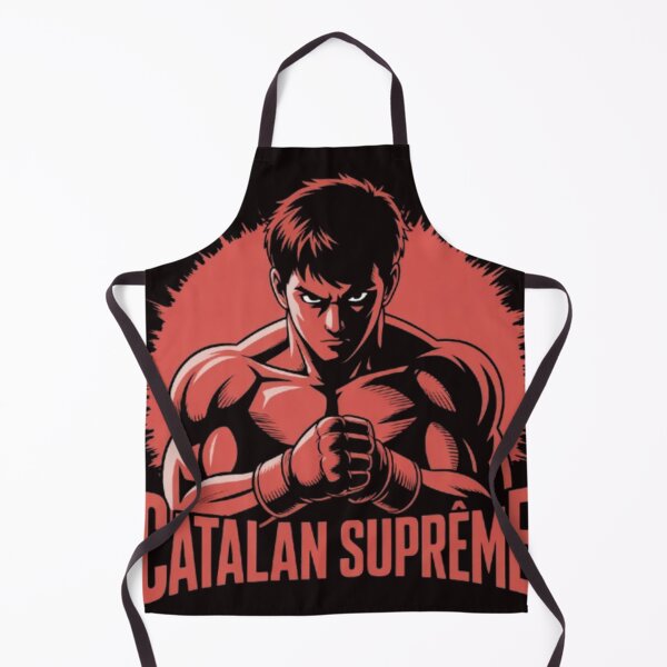 Item preview, Catalan Suprême Anime Fighter | Bold Martial Arts Illustration designed and sold by dortmond.