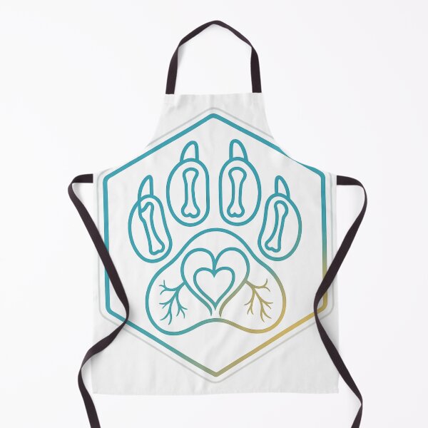 Item preview, Anatomical Paw Heart – Minimalist Veterinarian Hex-Art for Apparel & Gifts designed and sold by TONSNAP.