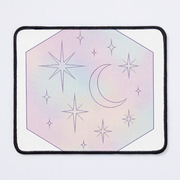 Item preview, Ethereal Celestial Stars & Moon – Minimal Hex-Art Memorial Apparel Design designed and sold by TONSNAP.