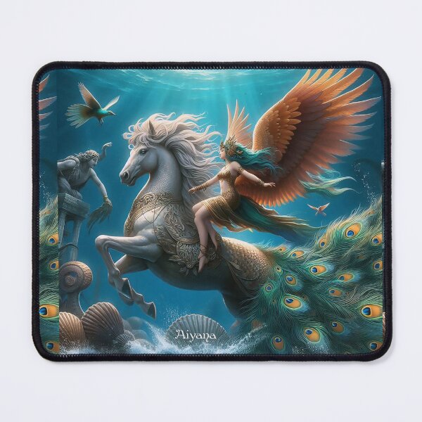 Item preview, The LeMurMaids & SeaHorses: The Depths of Everlasting Mystical Beauty designed and sold by WildlyAiyana.
