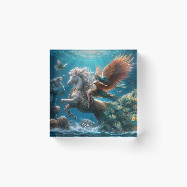 Item preview, The LeMurMaids & SeaHorses: The Depths of Everlasting Mystical Beauty designed and sold by WildlyAiyana.