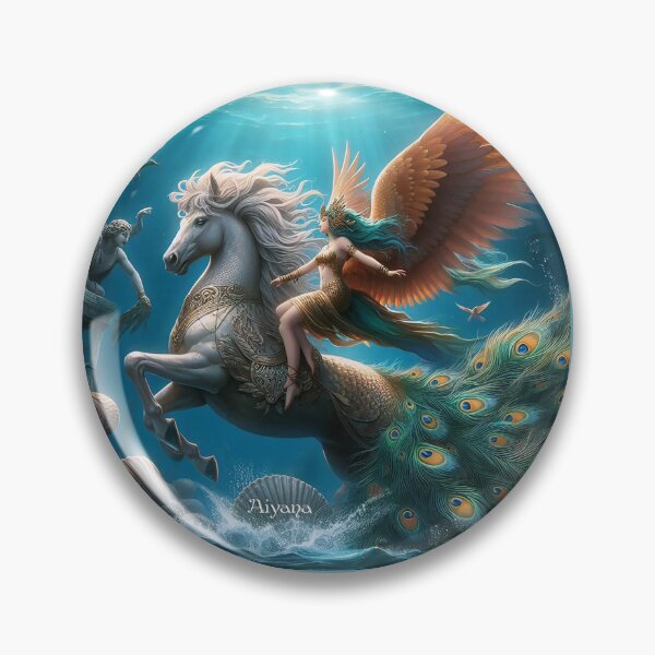 Item preview, The LeMurMaids & SeaHorses: The Depths of Everlasting Mystical Beauty designed and sold by WildlyAiyana.