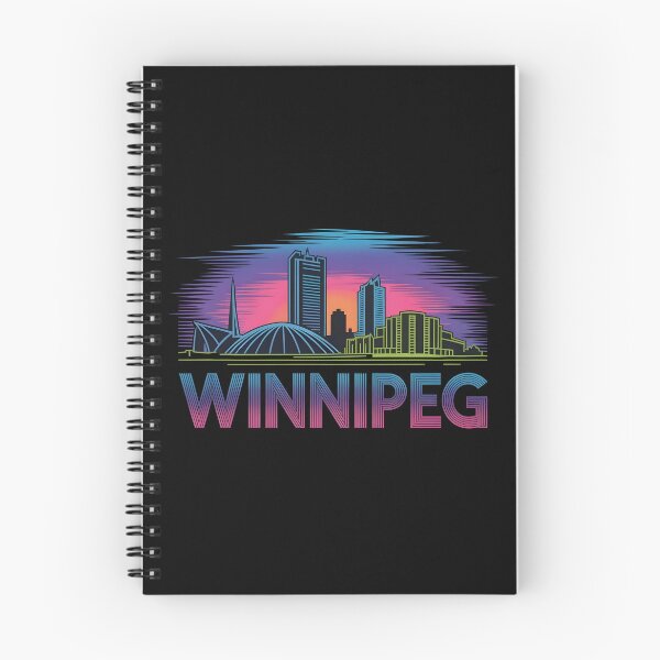Item preview, Winnipeg Skyline – Minimalist Earthy Travel Souvenir Design designed and sold by Paper Drip.