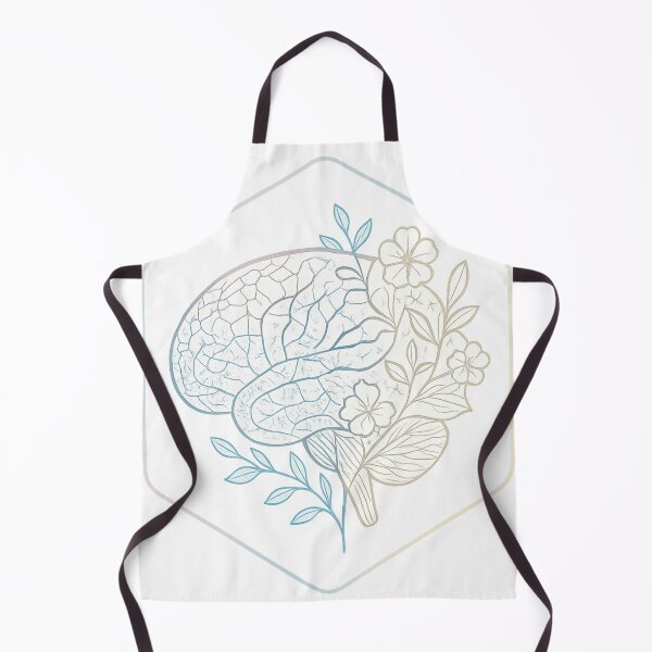 Item preview, Botanical Brain Anatomy – Minimal Hex-Art Educational Apparel & Accessories designed and sold by TONSNAP.