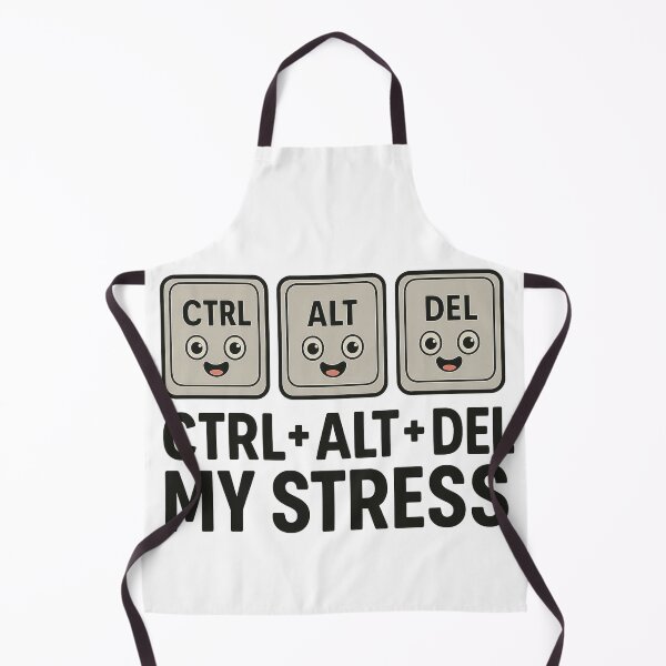 Item preview, Ctrl + Alt + Del My Stress designed and sold by Sara Wrenai.